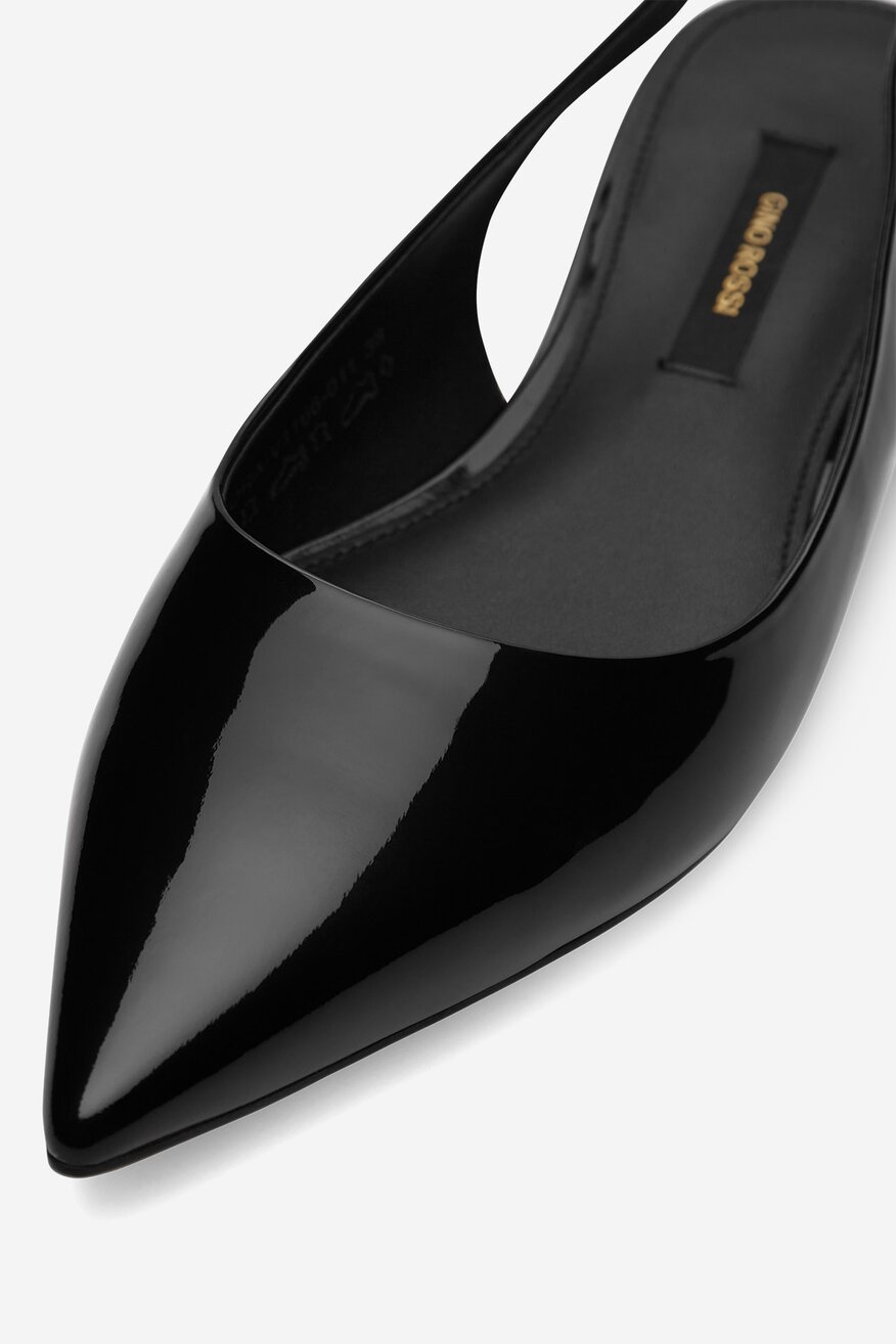 
                Gino Rossi - Baleriny skórzane - 5905588571872