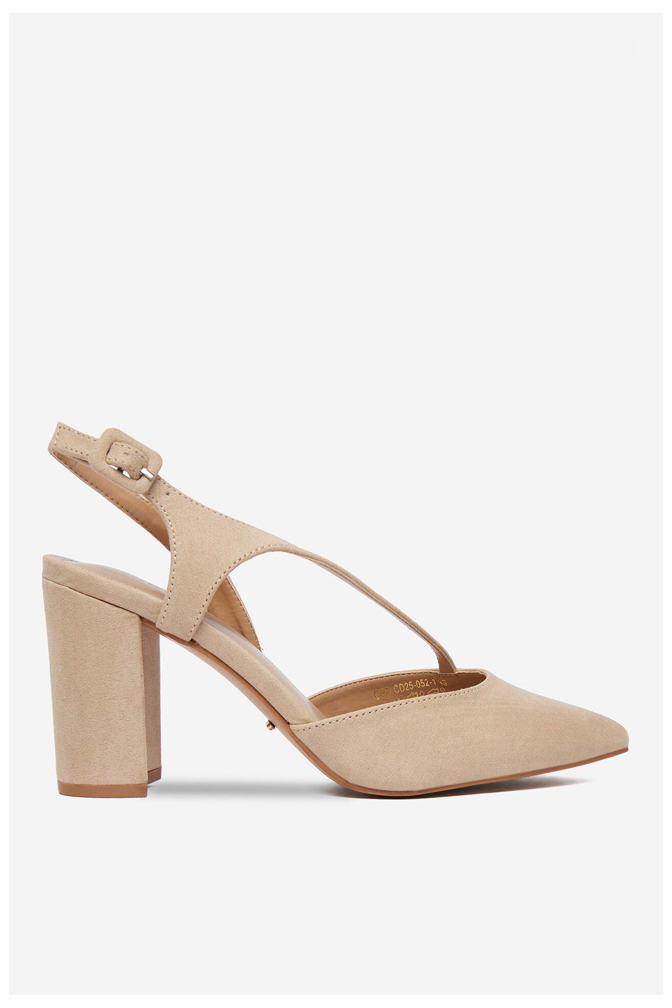 Czółenka DeeZee CEO-CD25-052-1 Beżowy