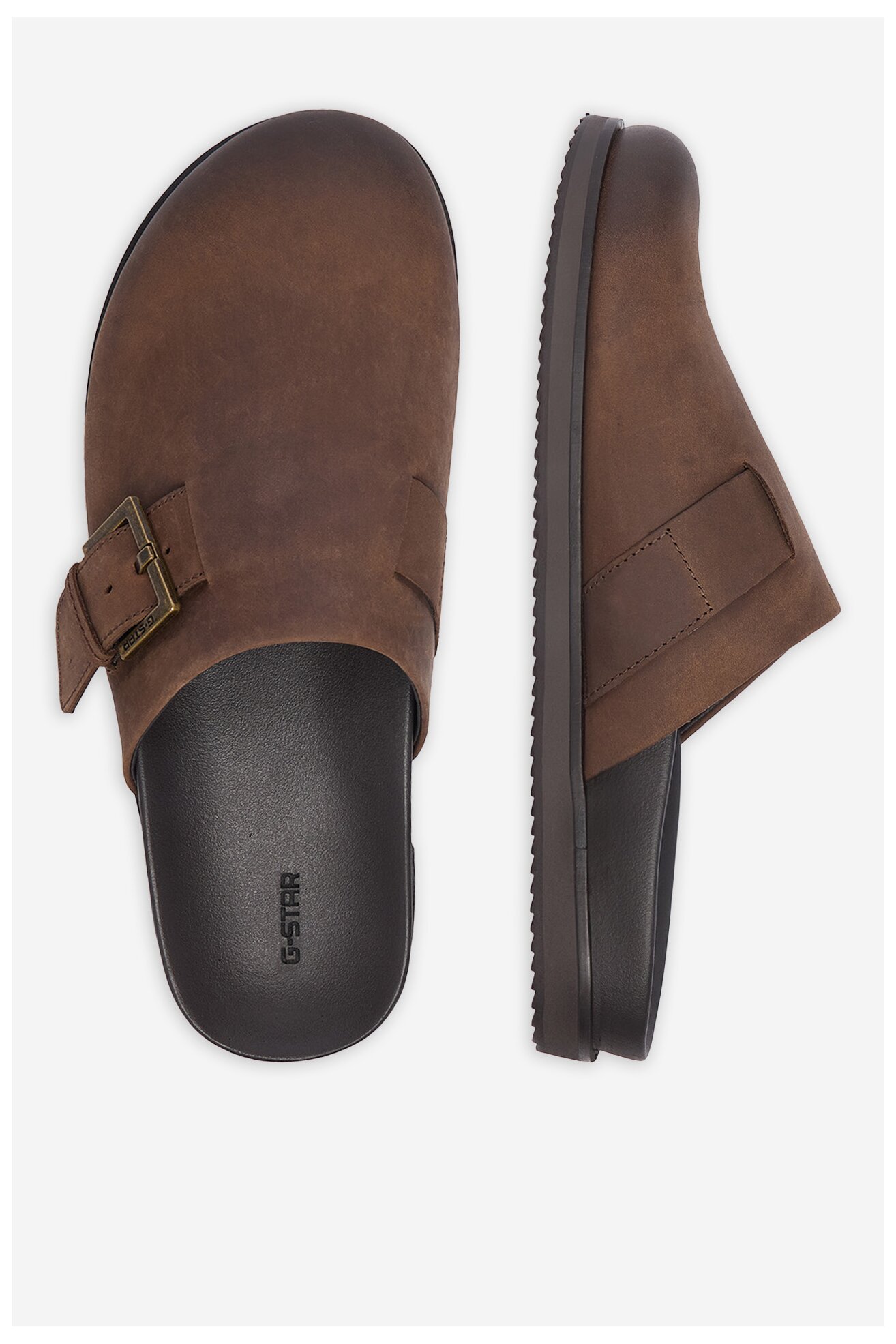 Шльопанець G-STAR RAW EO-MOBEL-01 MI34 КОРИЧНЕВИЙ