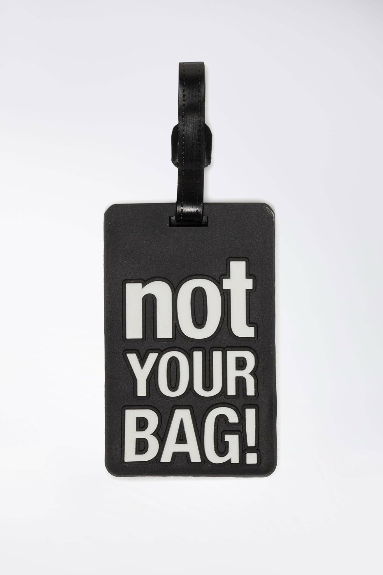 Identyfikator do bagażu ACCCESSORIES 1WF-003-SS20 Czarny