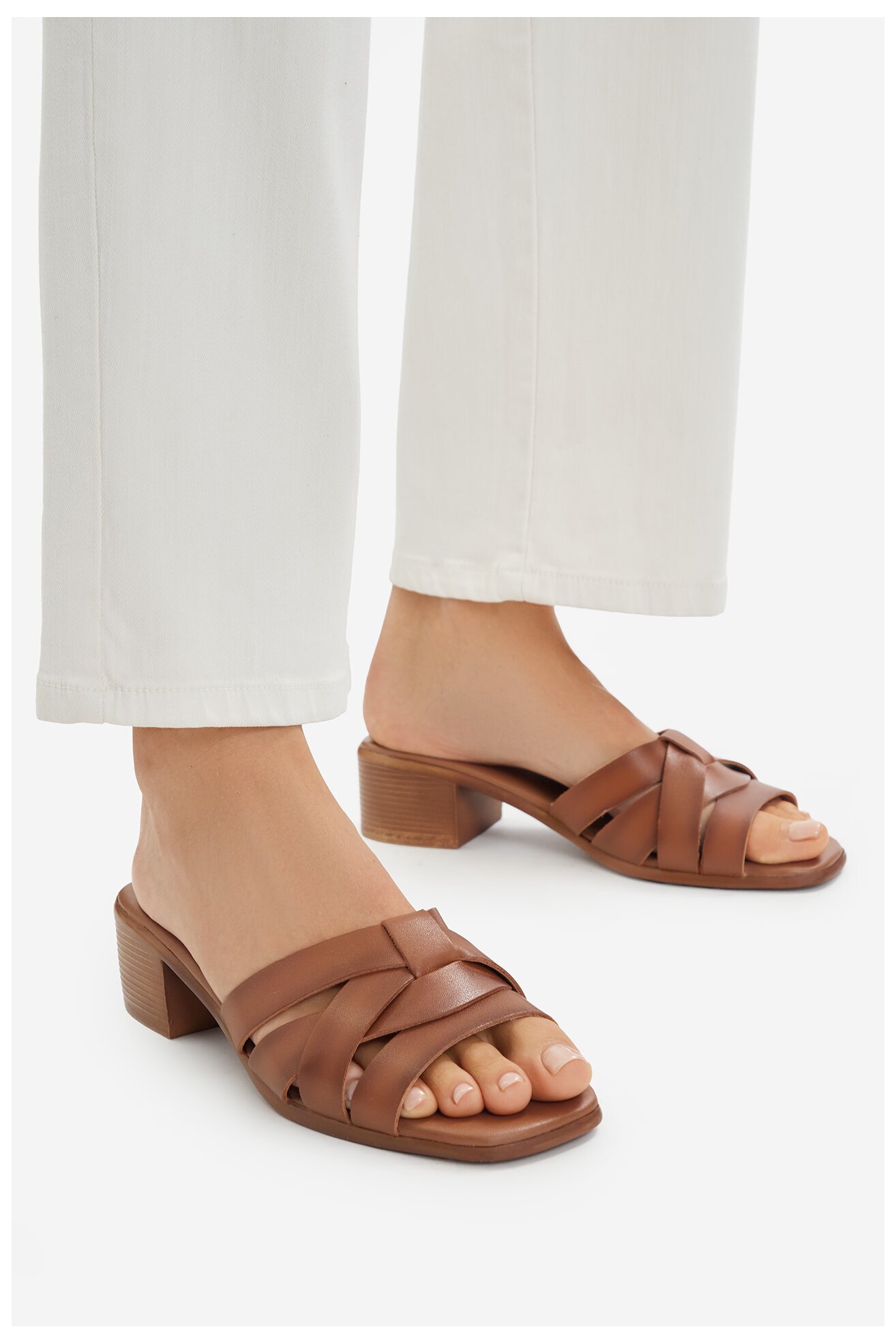 Klapki Lasocki CEO-WI23-POST-05 Camel