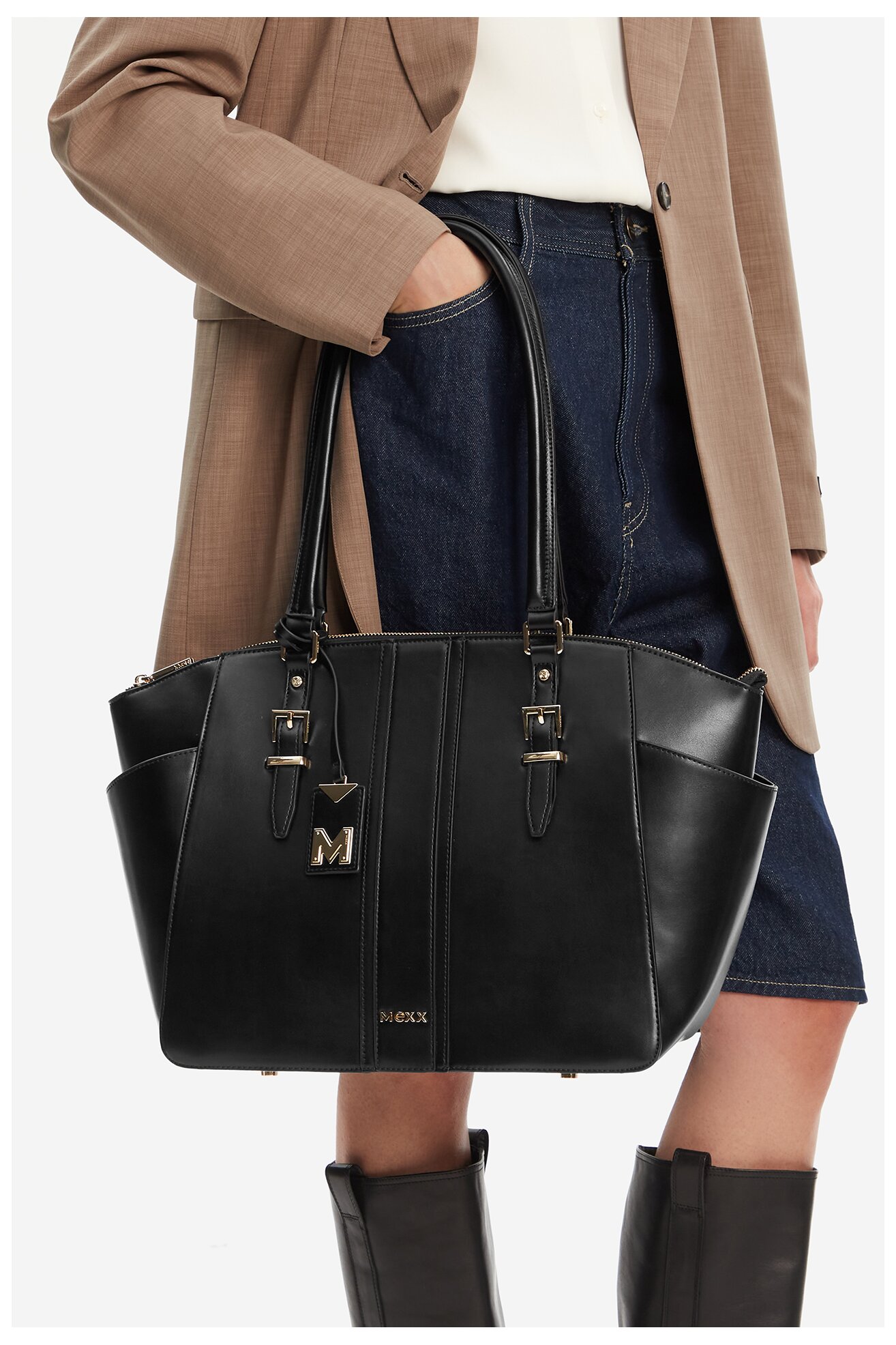 Kézitáska Mexx CEO-MEXX-S-008-08 FEKETE