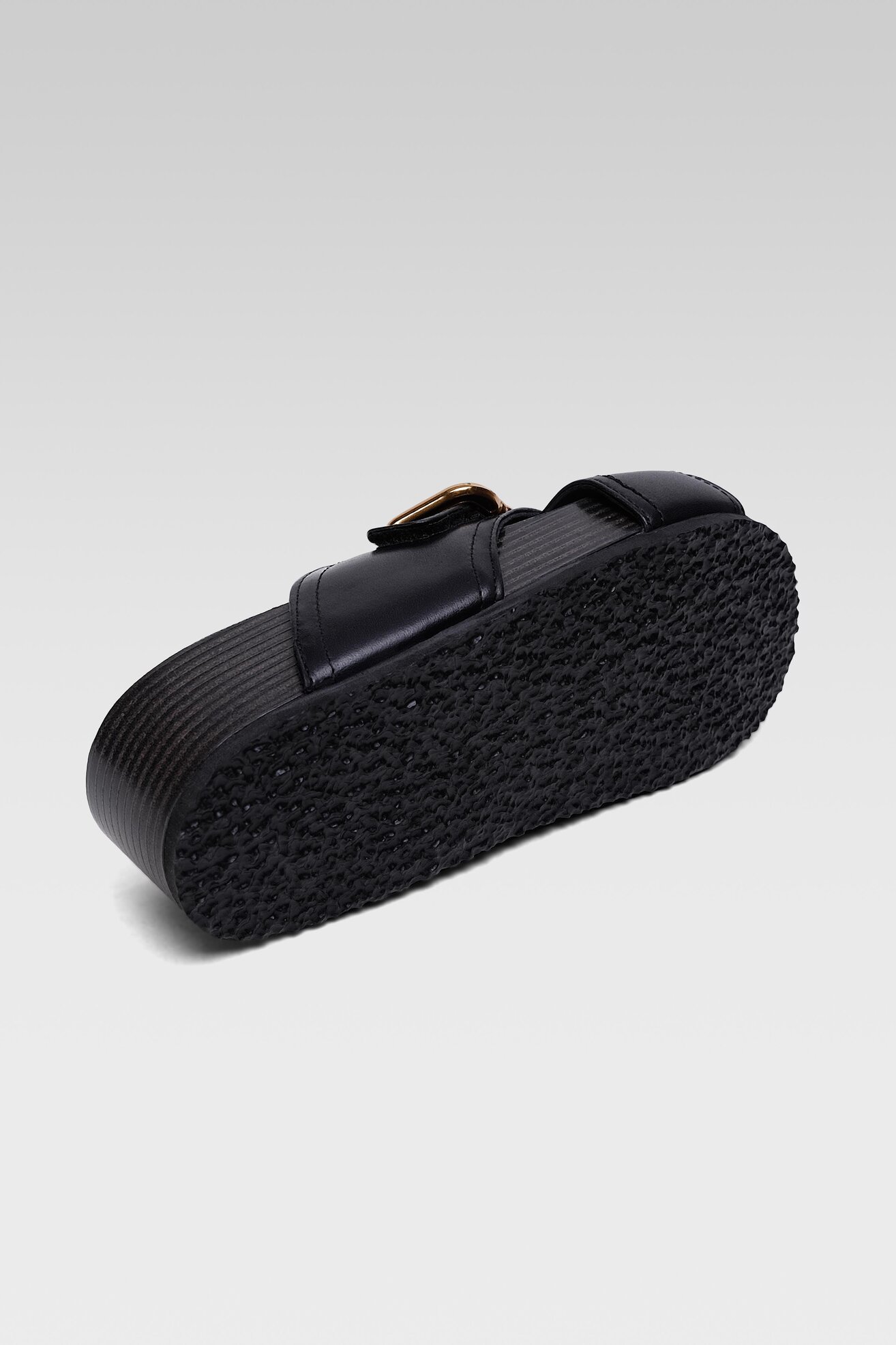 Klapki Gino Rossi 22SS40 Czarny