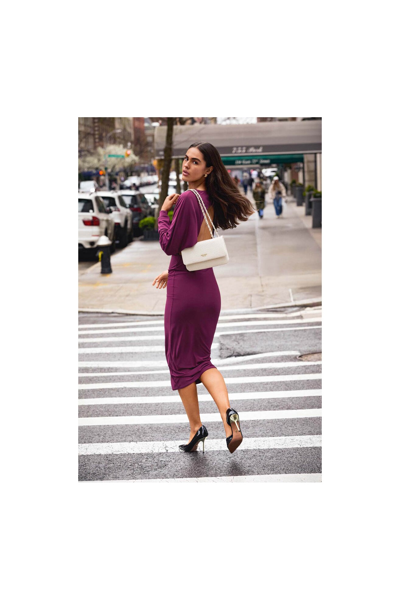 Елегантни обувки NINE WEST CEO-CWF0003-04 ЧЕРЕН