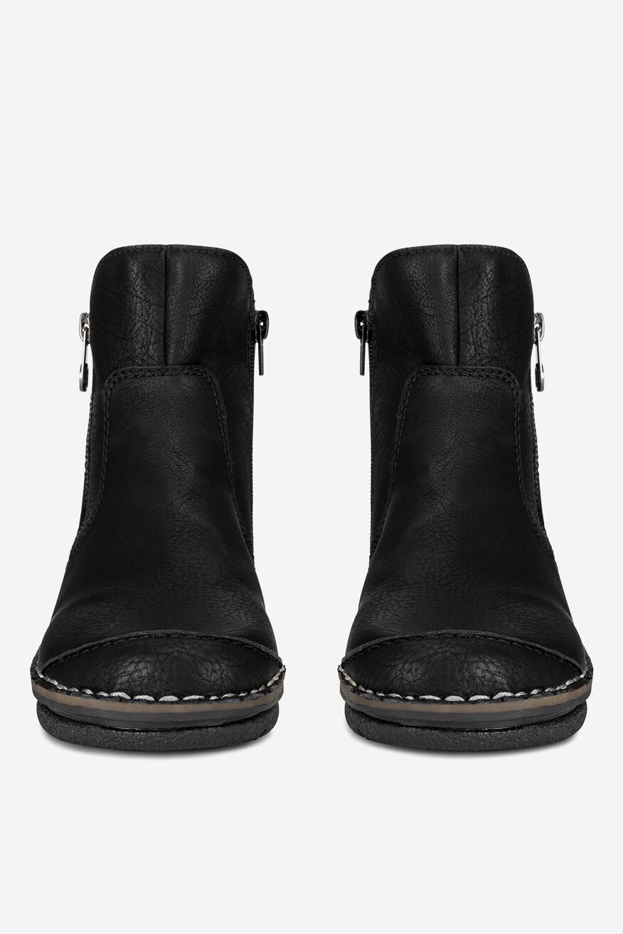 Ghete Rieker NEGRU - 2230068903519