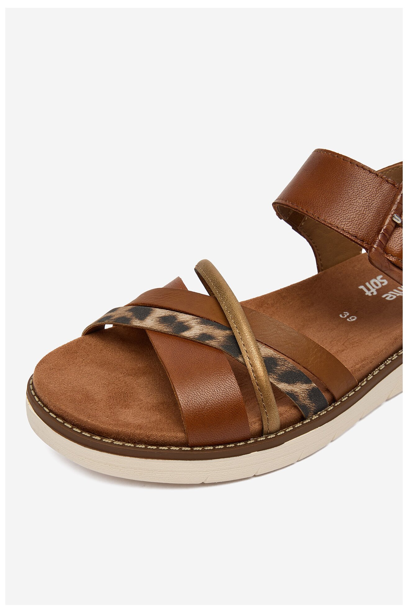 Sandały Remonte CEO-D2043-24 Brązowy