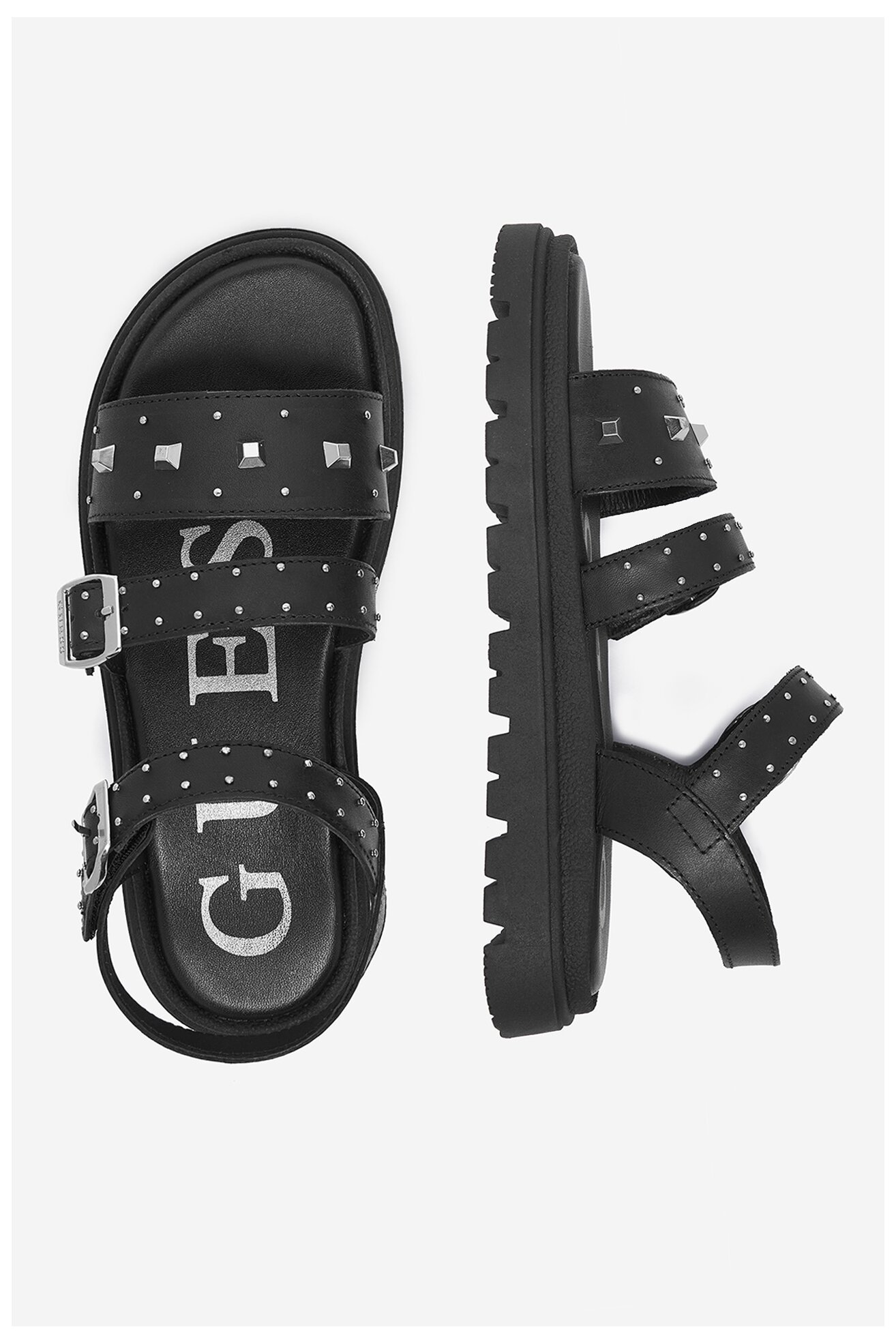 Sandały GUESS CEO-BAND-8984-A Czarny