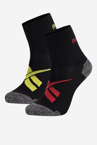 Шкарпетка Reebok R0418-SS24 (2-PACK) ЧОРНИЙ