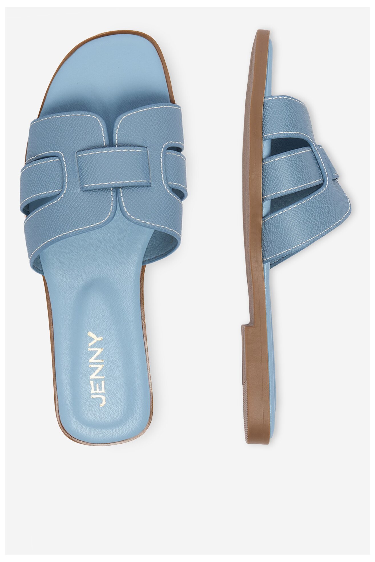 Klapki Jenny CEO-LB-F1061 Niebieski