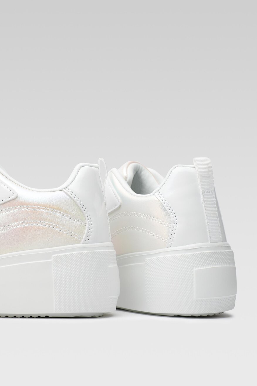 
                Nylon Red - Sneakersy na platformie - 5904862082653