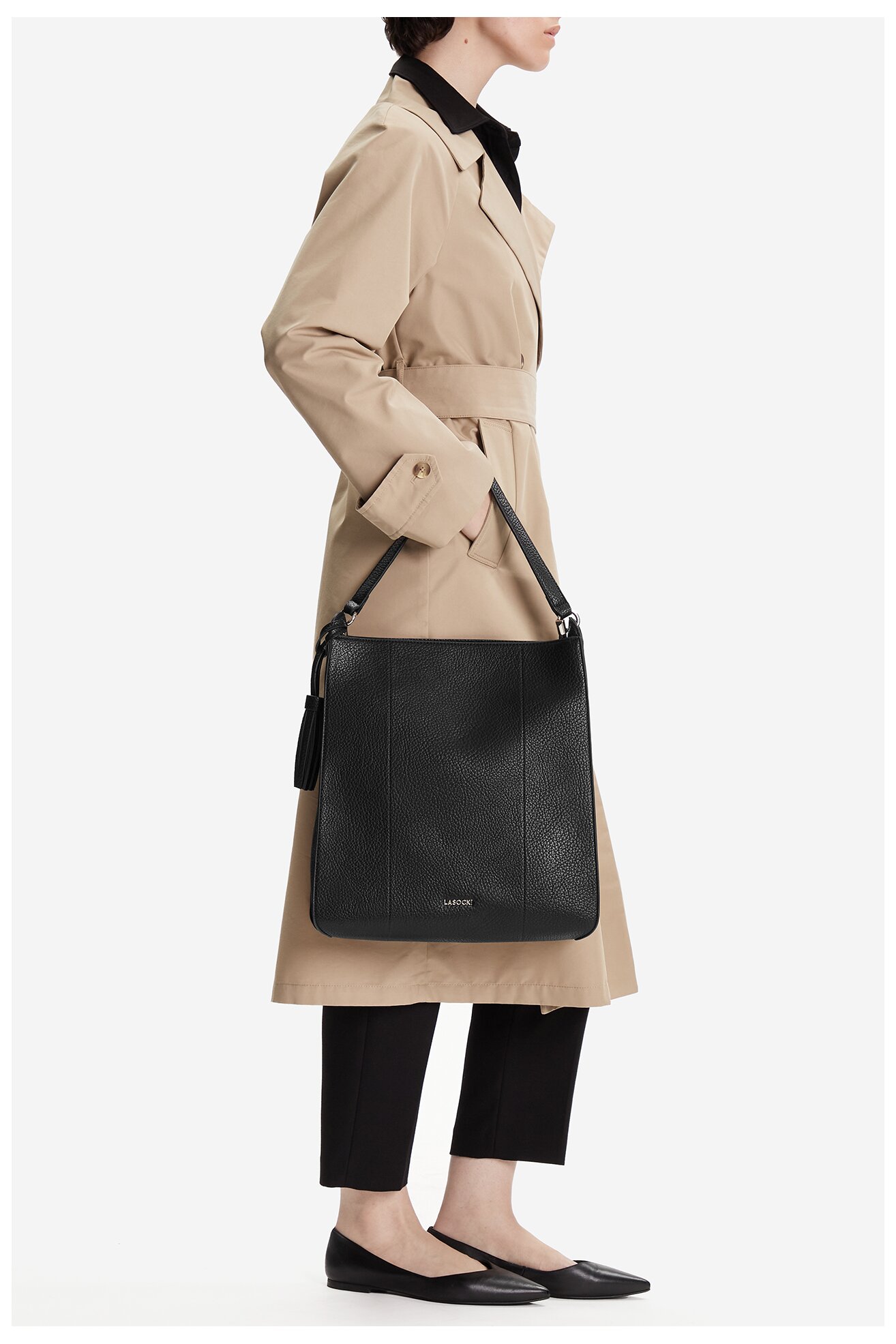 Kézitáska Lasocki C-LSK-L-015-08 FEKETE