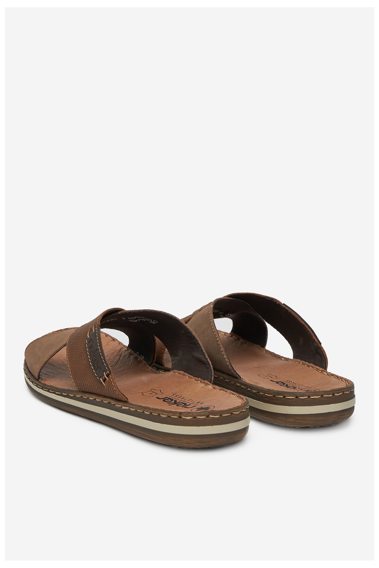 Klapki Rieker CEO-21088-25 Beżowy ciemny