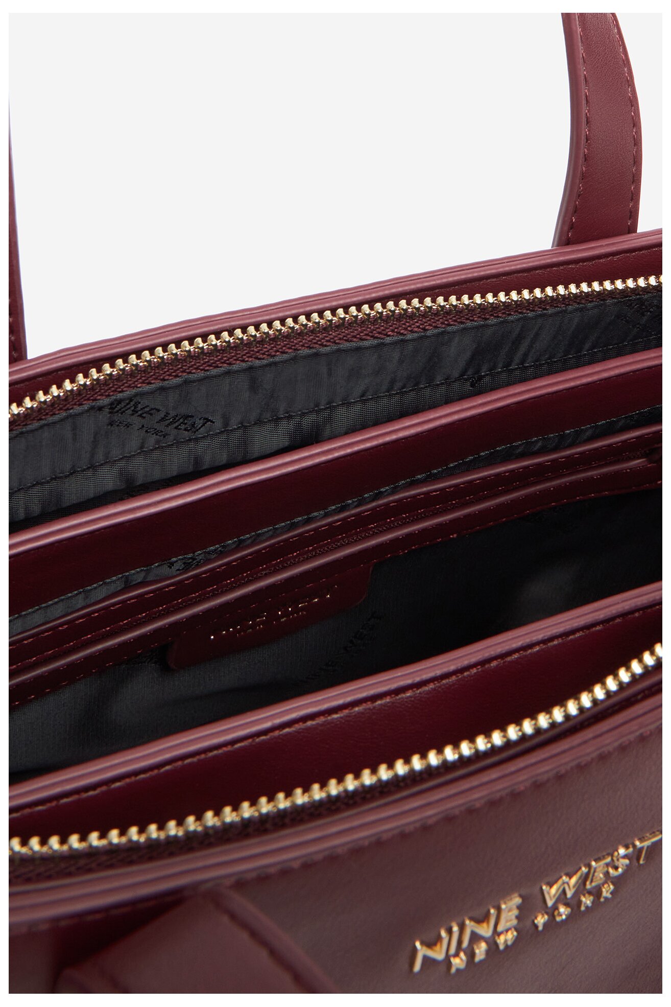 Kézitáska NINE WEST CEO-MAINE-LDA8203 BORDÓ