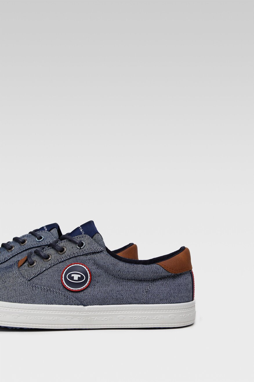 
                Tom Tailor - Trampki granatowe sznurowane - 5904248539467