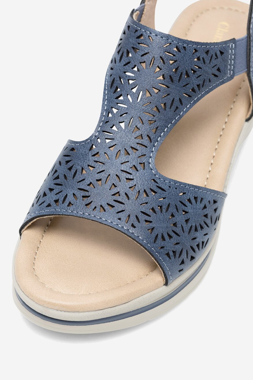 Sandály Clara Barson BLANKYTNĚ MODRÁ - 5905588600374