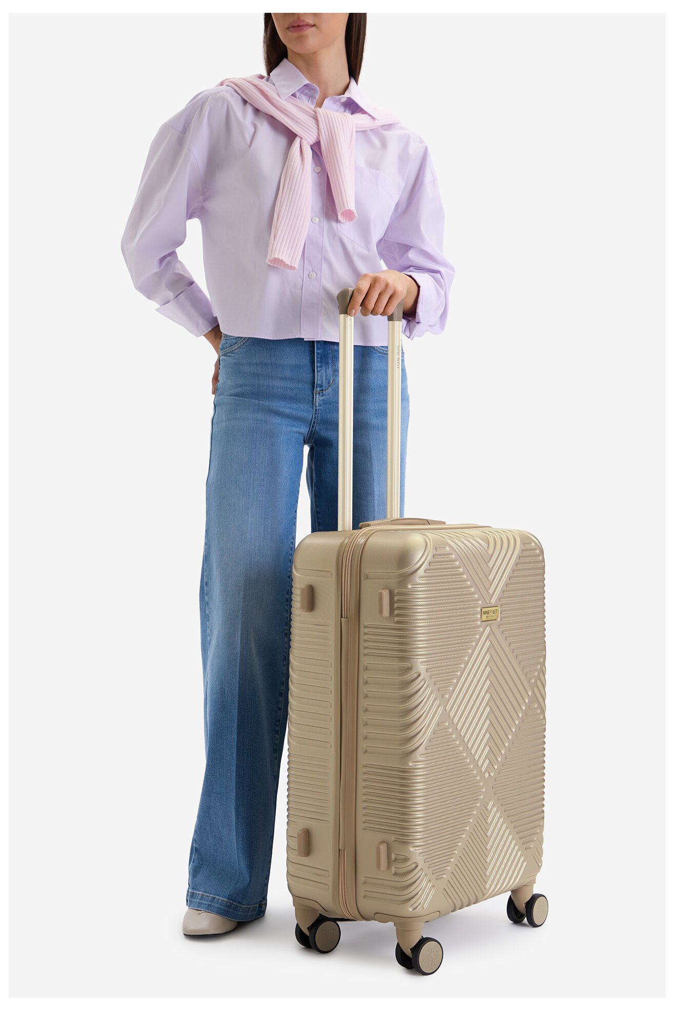 Валіза NINE WEST CEO-NW-M-002-09 GOLD ЗОЛОТИЙ