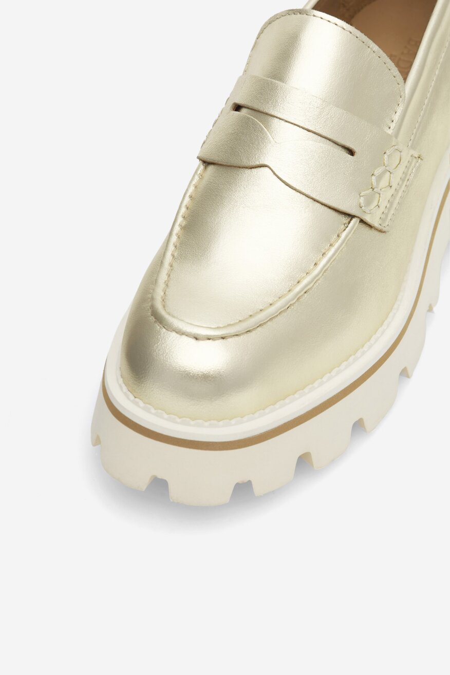 Badura - Loafersy skórzane - 5905588514114