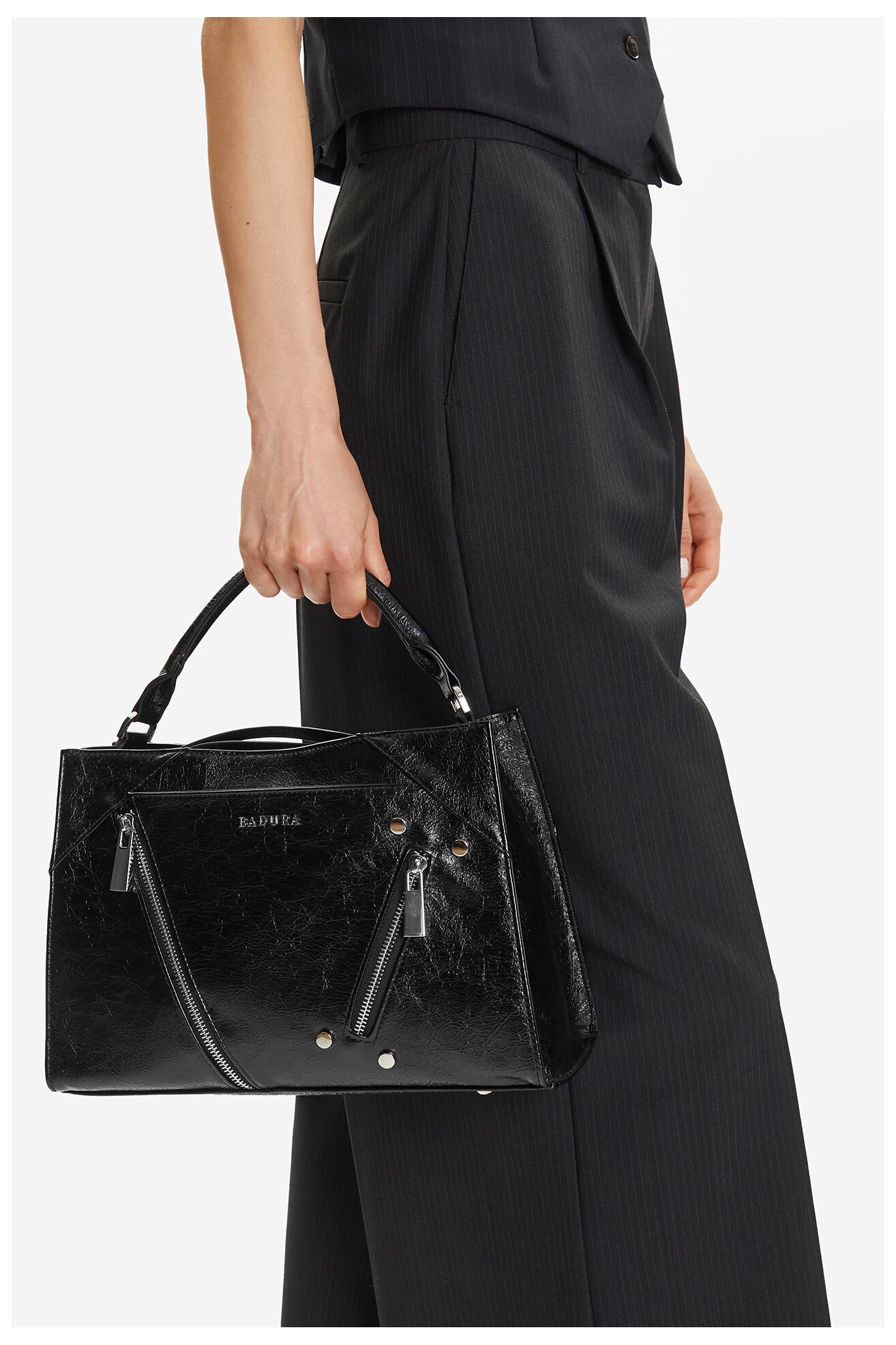 Geantă de mână Badura EO-ALAIA-KQ29 NEGRU