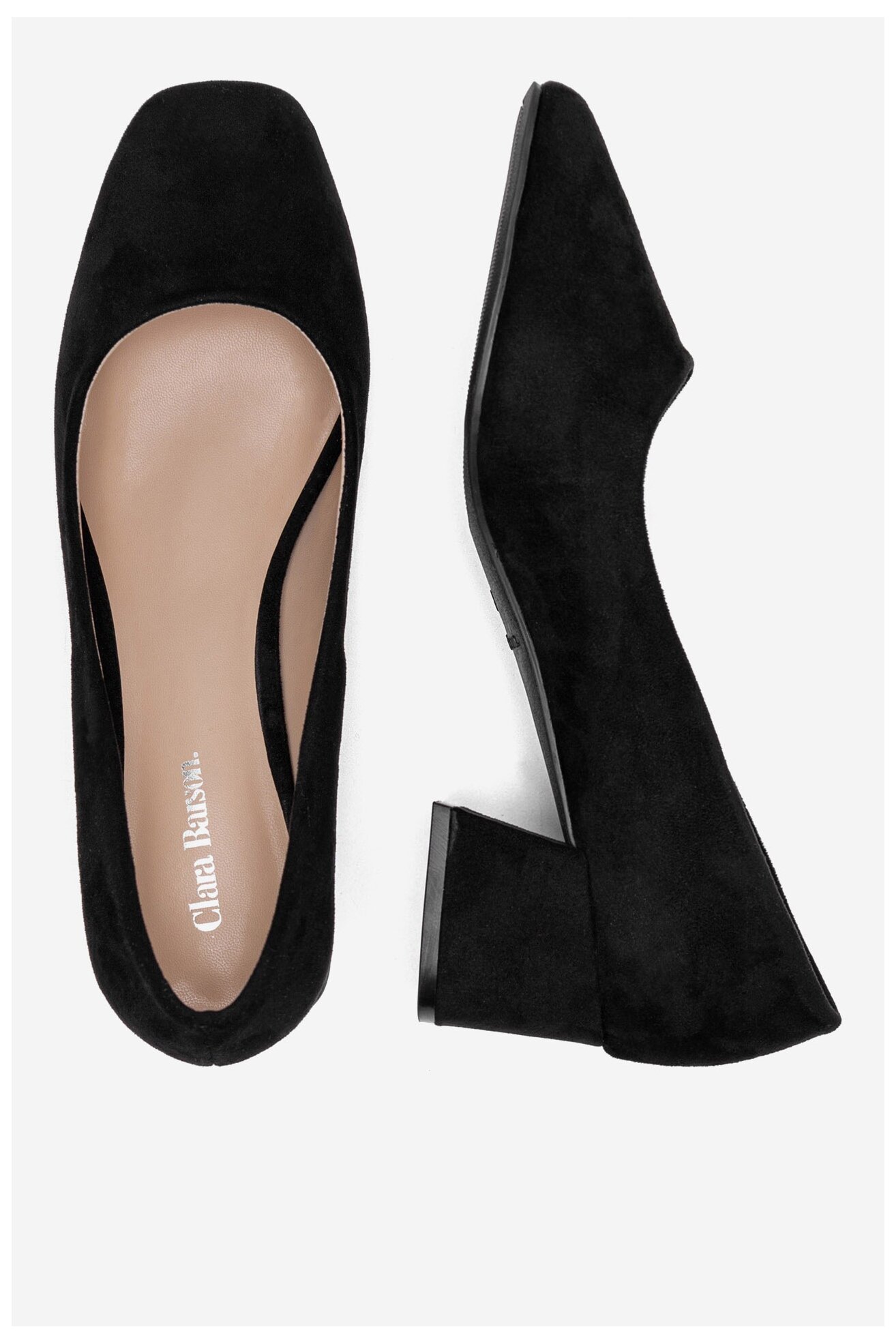 Lodičky Clara Barson LH2001-1 ČERNÁ