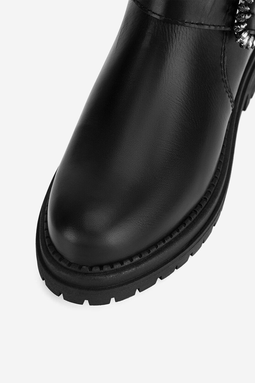 Sergio Bardi - Botki skórzane - 5905588974659