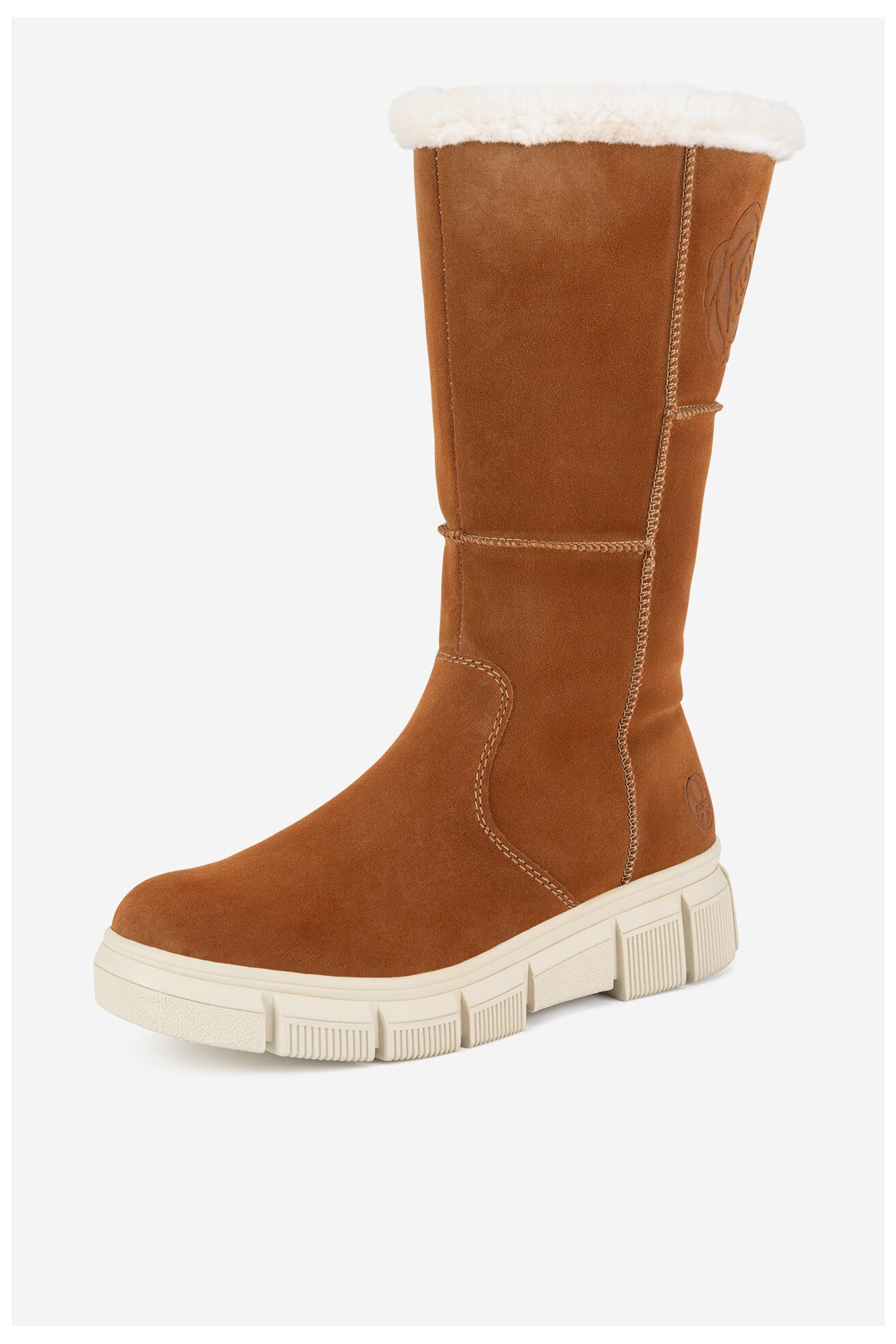 Kozaki Rieker X3455-24 Brązowy jasny