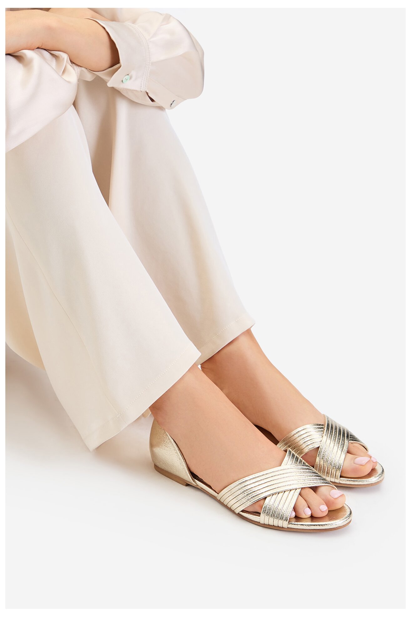 Sandały Jenny CEO-WS24038-03 Złoty