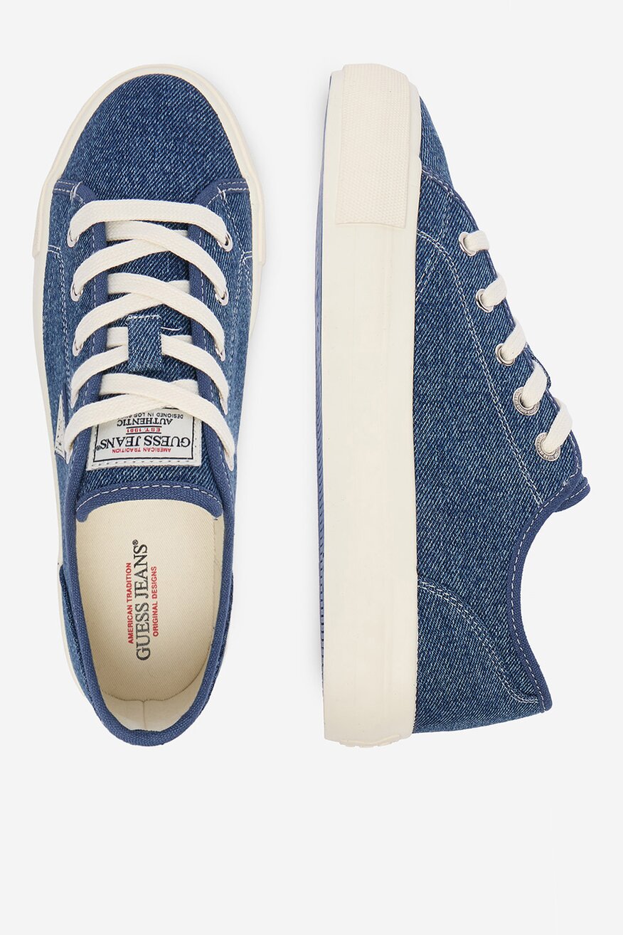 
                        Trampki GUESS JEANS CWBEO-GJ202505162 Jeansowy ciemny - 5907964077671