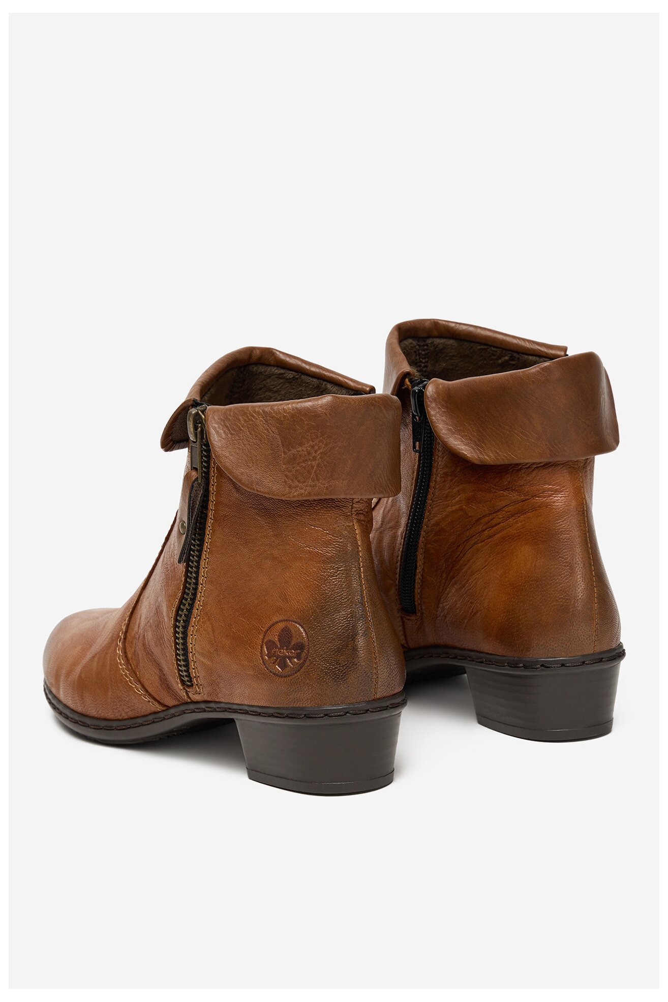 Botki Rieker Y07A8-22 Brązowy