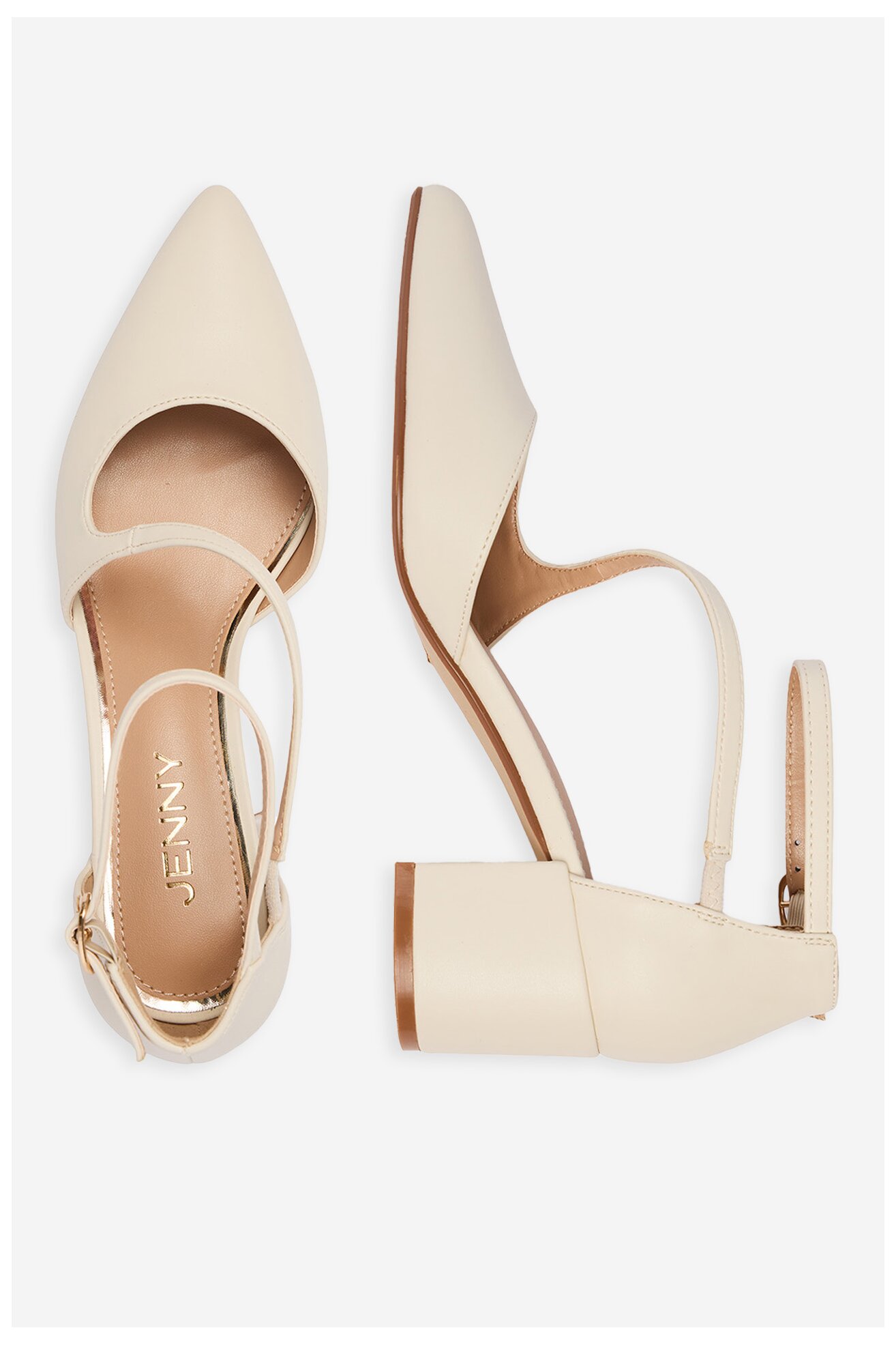 Туфлі-Човники Jenny CEO-PF484 01 БЕЖЕВИЙ