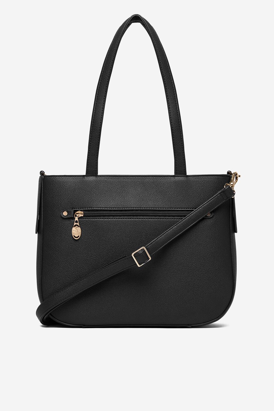 
                Дамска чанта Beverly Hills Polo Club ЧЕРЕН - 5906751598092