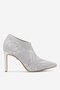 Kotníková obuv NINE WEST MAJDY FF-1717 STŘÍBRNÁ
