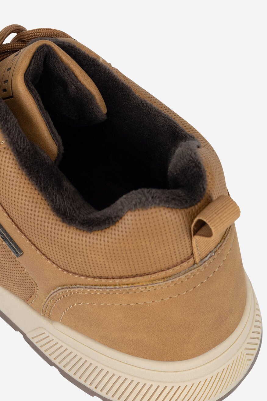 Šněrovací vyšší obuv Lanetti CAMEL - 5905588950066