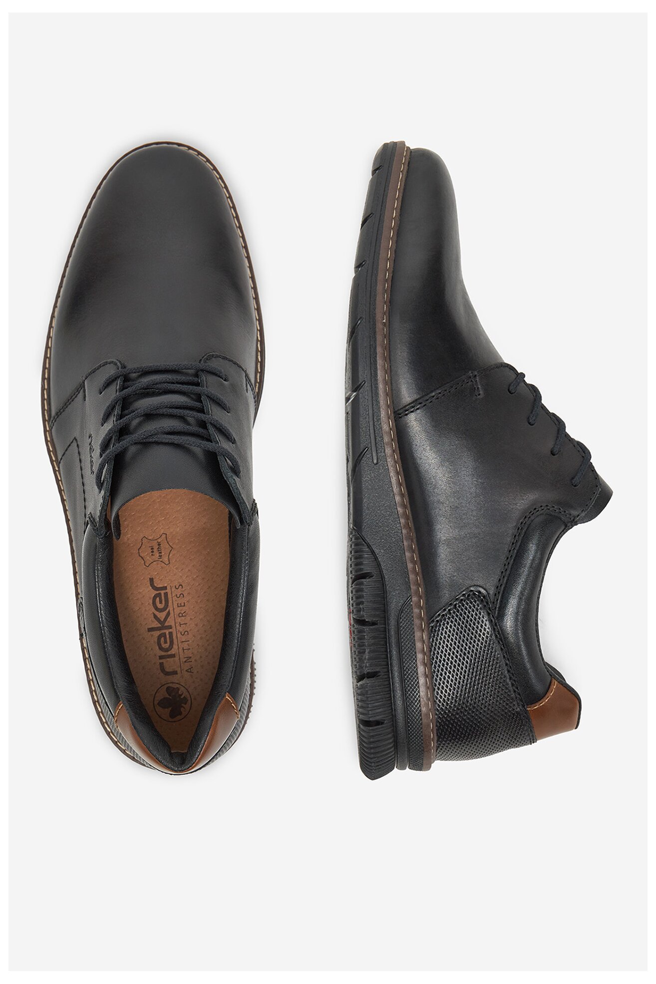 Pantofi casual Rieker 14419-00 NEGRU