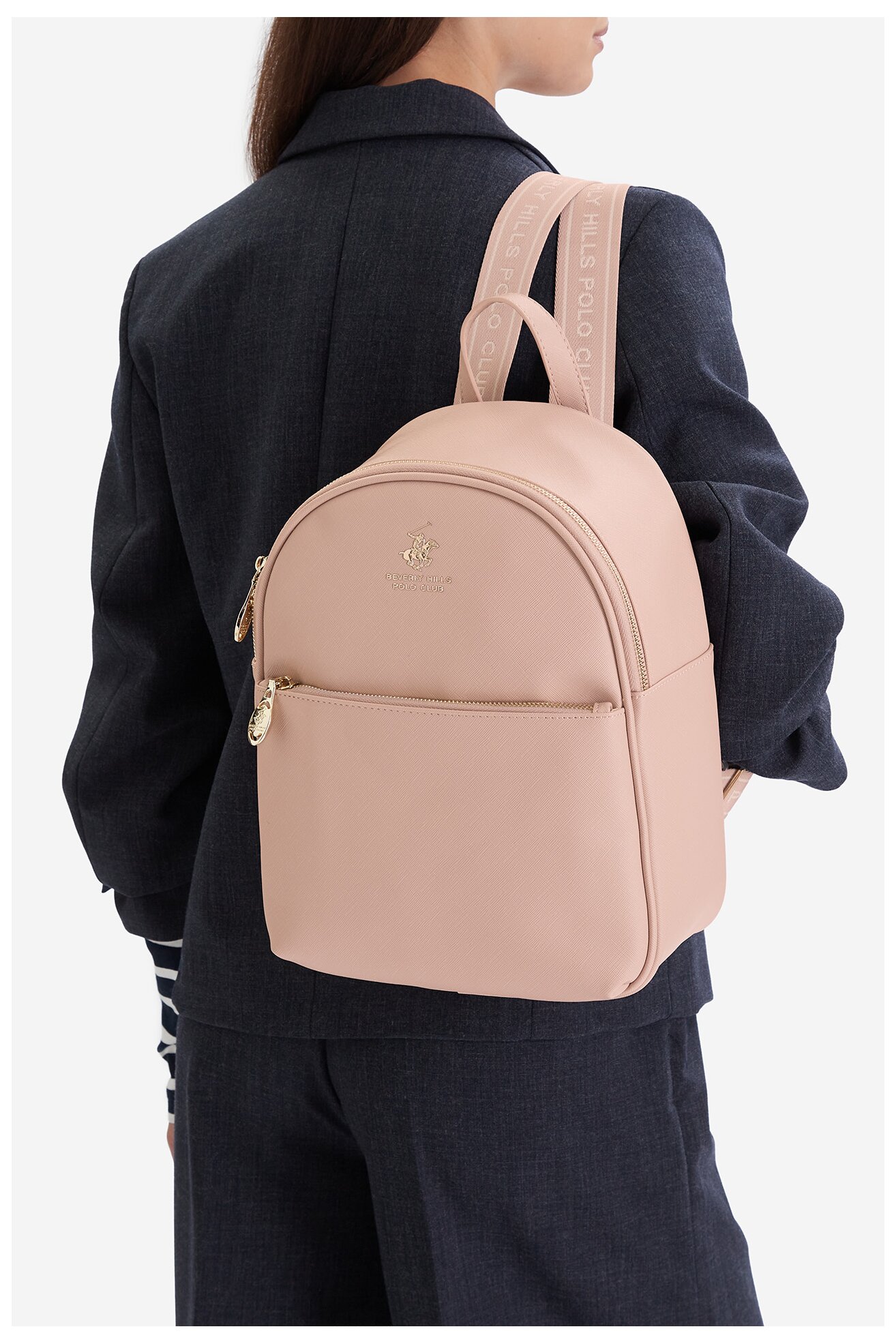 Hátizsák Beverly Hills Polo Club CEO-BHPC-L-004-09 RÓZSASZÍN