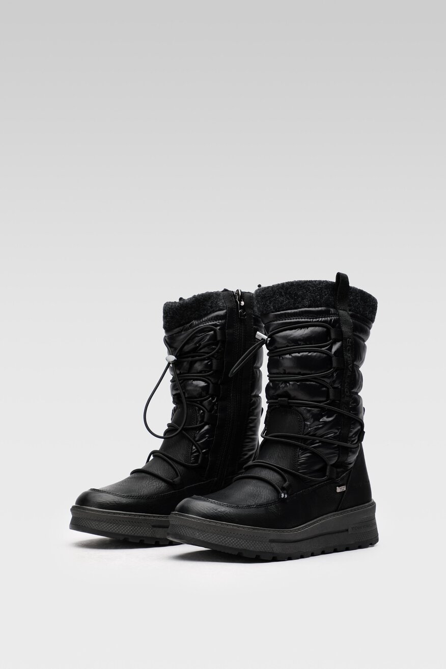 
                Tom Tailor - Kozaki czarne - 5904862065557