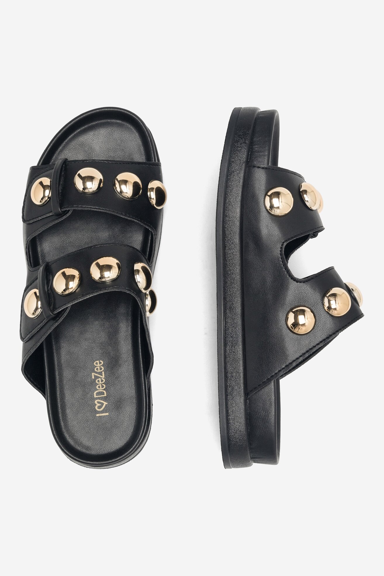 Papuče DeeZee SANTA CALIFORNIA WS6099-01 CRNA