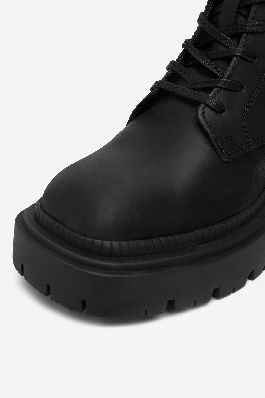 G-STAR RAW - Skórzane trzewiki sznurowane - 5906751405444