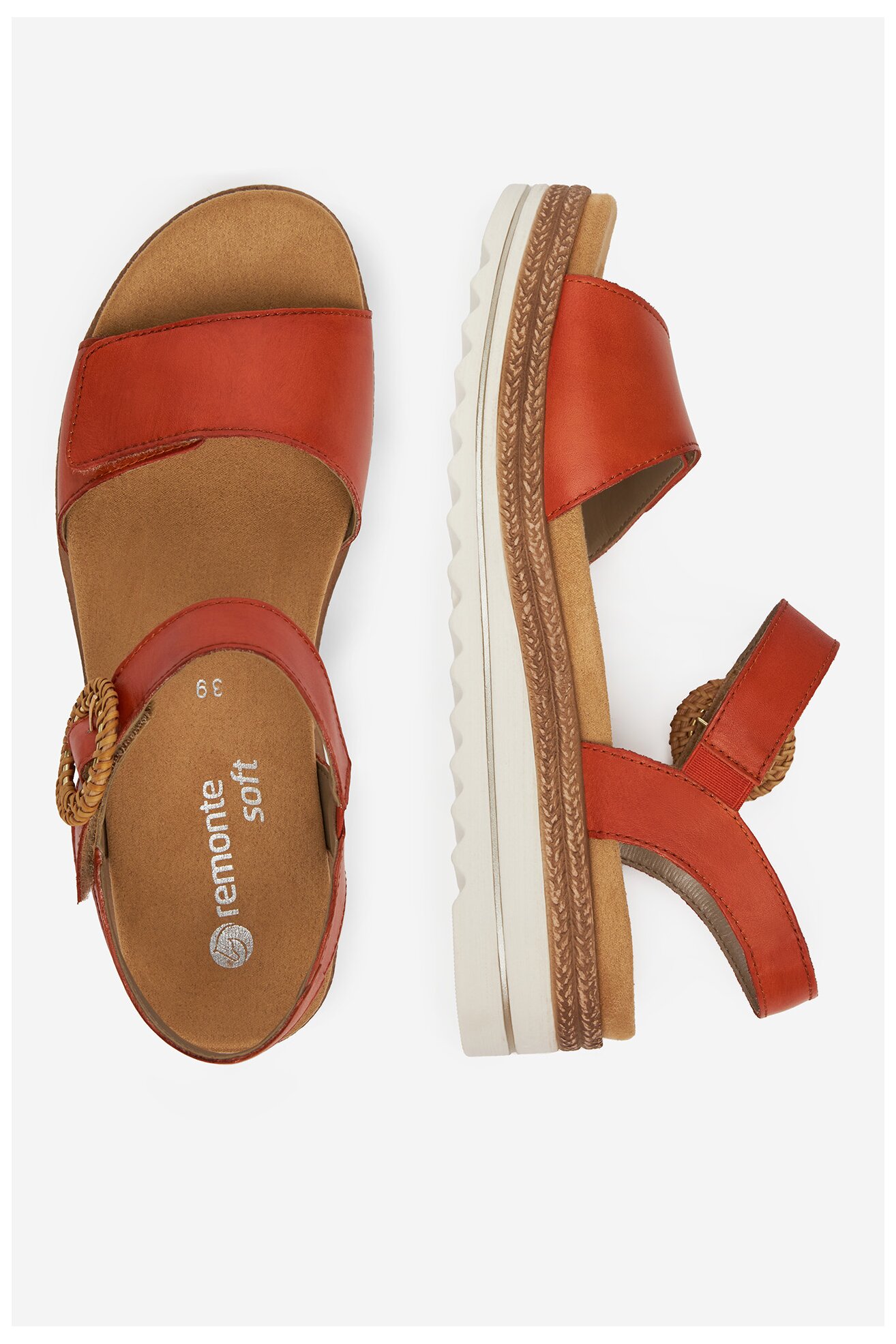 Szandál Remonte D0Q52-39 NARANCSSÁRGA