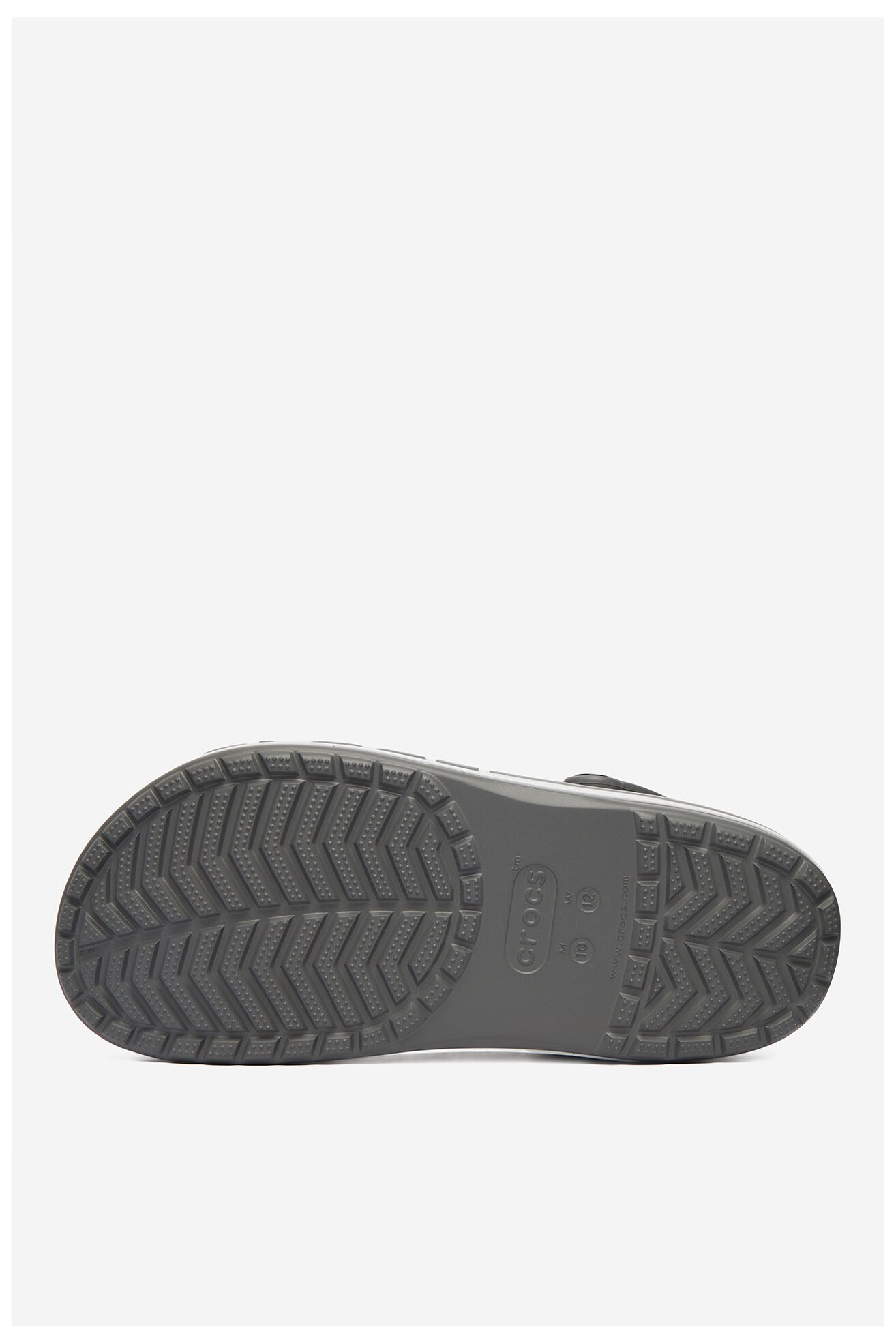 Klapki basenowe Crocs C-BAYABAND CLOG 205089-0IE Szary