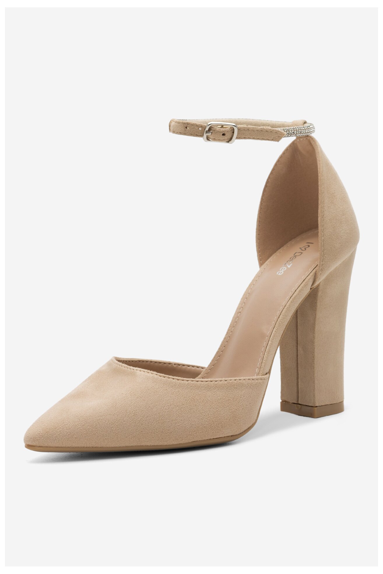 Czółenka DeeZee KL-091201-01 Beżowy