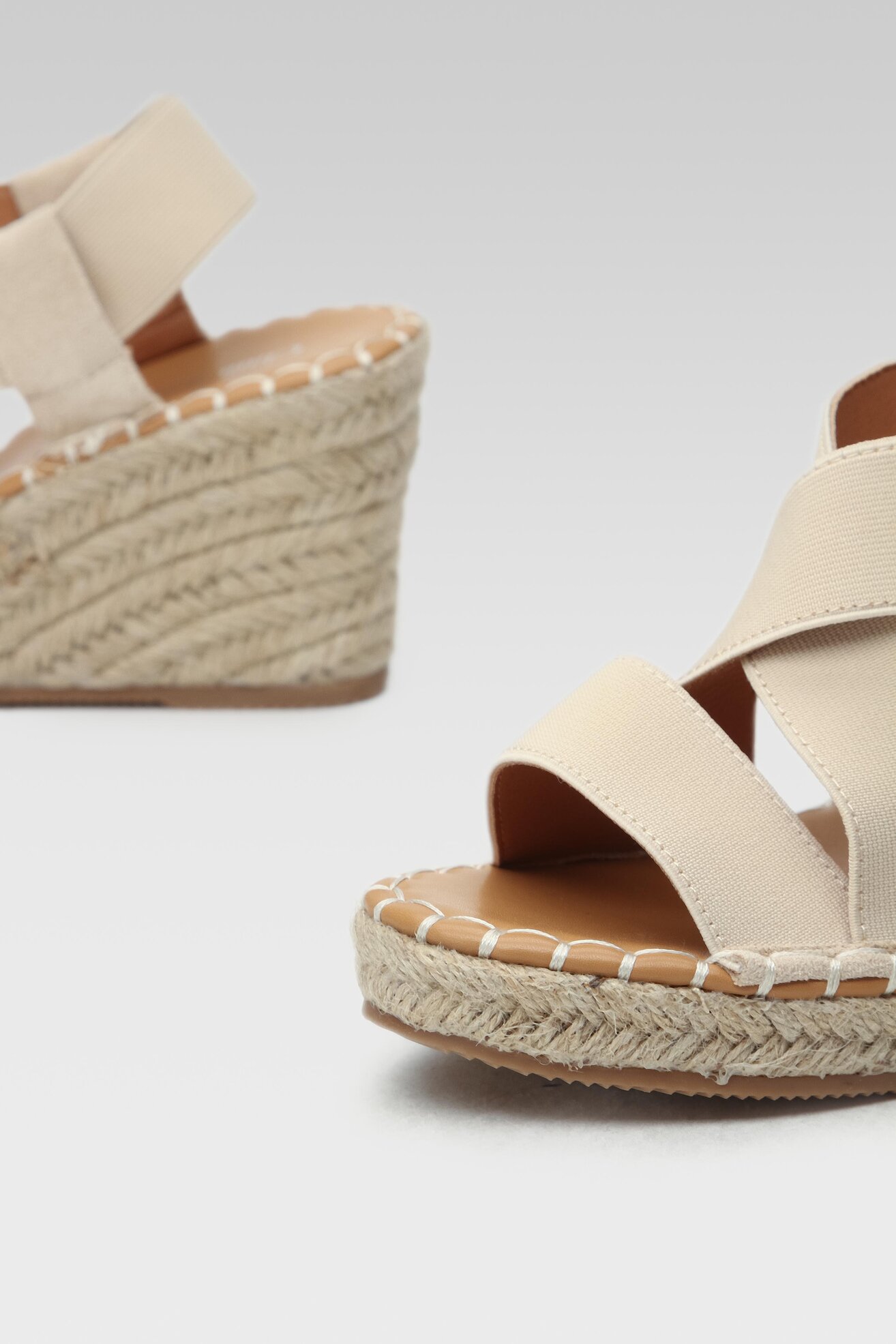 Sandały Clara Barson WSS20460-02 Beżowy