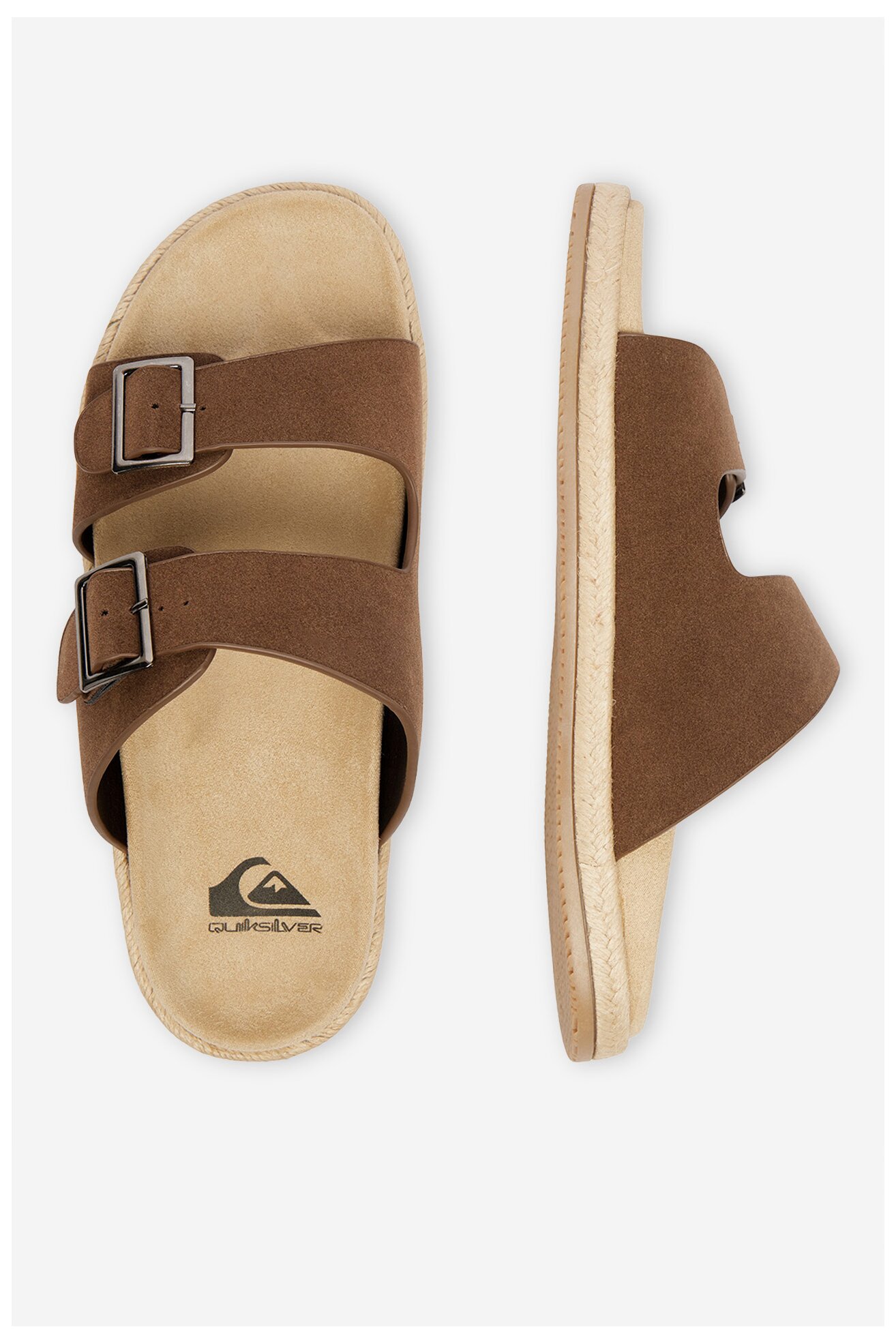 Шльопанець QUIKSILVER CEO-CROSSJACK-01 КОРИЧНЕВИЙ