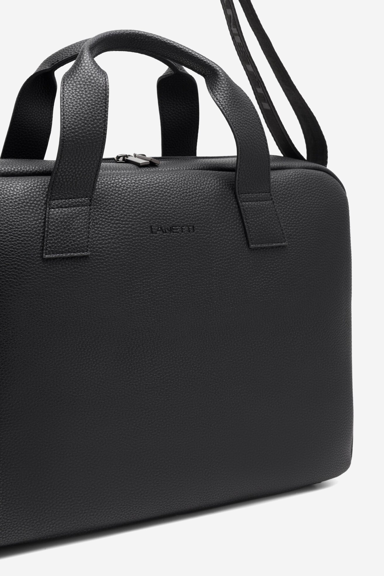 Torba męska Lanetti LAN-J-001-004L Czarny