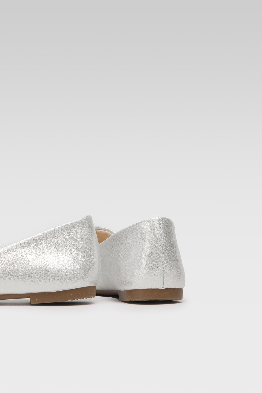 
                Jenny Fairy - Baleriny klasyczne srebrne - 5904248839338