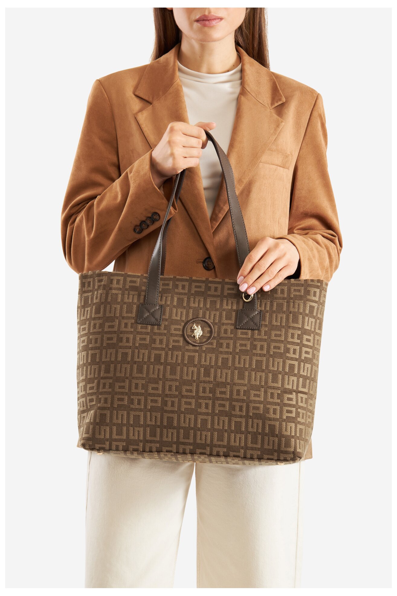 Torebka U.S. POLO ASSN. BIUXT8443WZC Brązowy