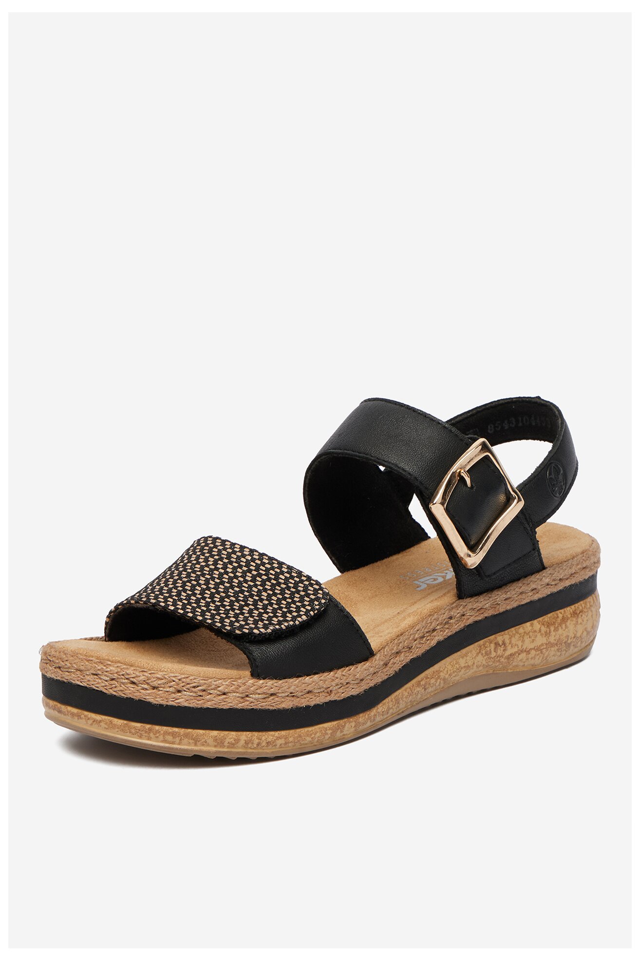 Sandały Rieker CEO-V0951-00 Czarny