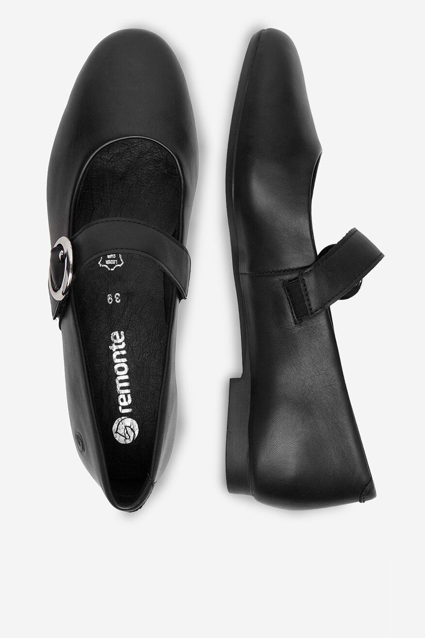 
                Remonte - Baleriny skórzane - 5906751736531