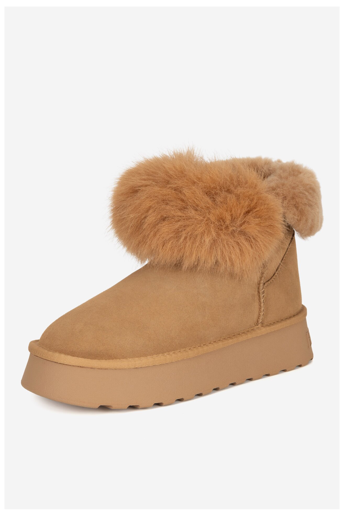 Kratke čizme Badura WFA3081-1 KAMEL