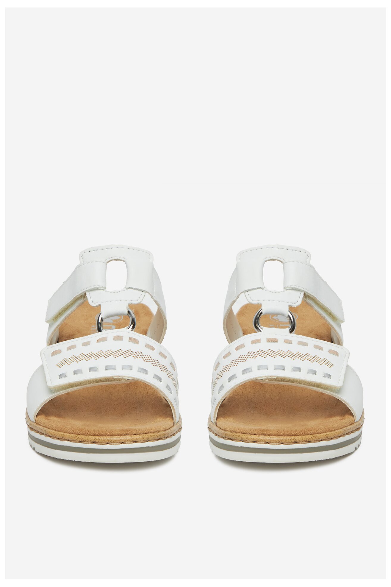 Șlapi Rieker V0636-80 ALB