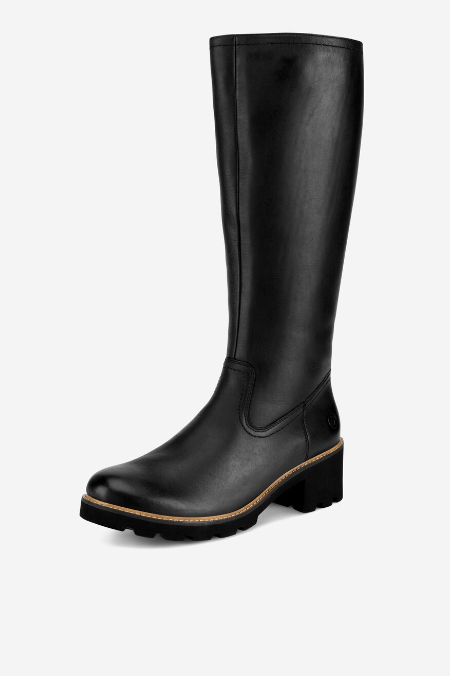 
                Remonte - Kozaki skórzane ocieplane - 2230068903045